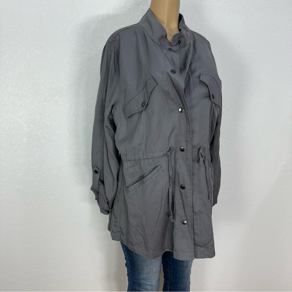 Faded Glory Gray Basic Grab And Go Jacket Women’s… - image 2